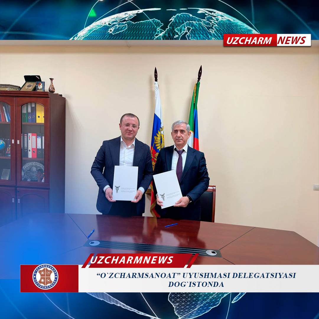 “O`zcharmsanoat” uyushmasi delegatsiyasi Dog`istonda